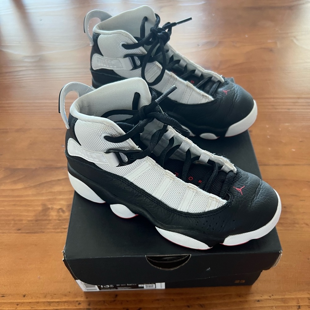 Little Kids Nike Jordan 6 Rings Size 13.5 Unisex Basketball Sneakers/Shoes